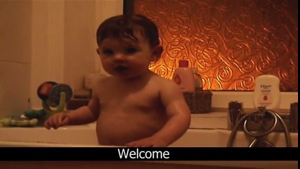 Funny Baby Makes A Speech - hilarious funny video of a talking baby