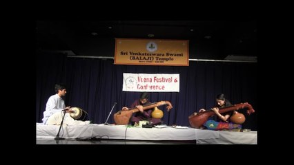 SAPNA: 8TH VEENA CONFERENCE: 2016: HRISHIKESH CHARY AND PRIYANKA CHARY IN FEATURED VEENA CONCERT