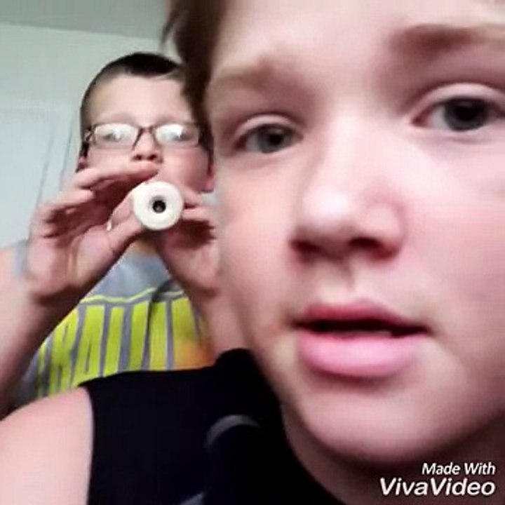 Challenges part 1 |licking old toothpaste off the wall