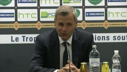 Foot - Trophée des champions - OL : Genesio «On a été surclassé dans tous les domaines»