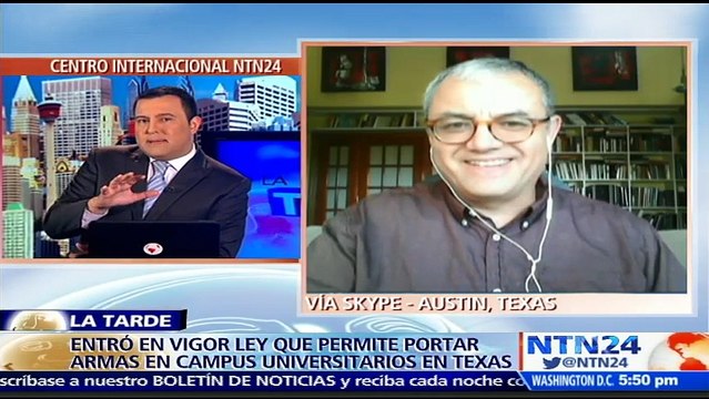 Argumentos de defensores de armas son falsos : experto sobre porte de armas en universidades públicas de Texas