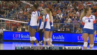 2015-09-20 Florida State v Florida - Volleyball (SAMPLE)