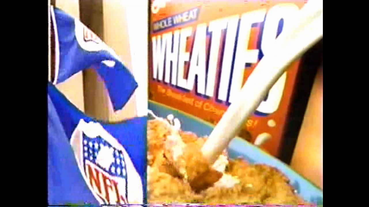 1997 Wheaties Commercial (Super Bowl Replays)