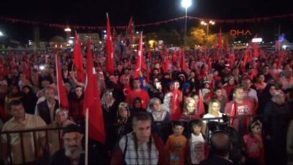 Sivas'ta Demokrasi Nöbeti Sürdü