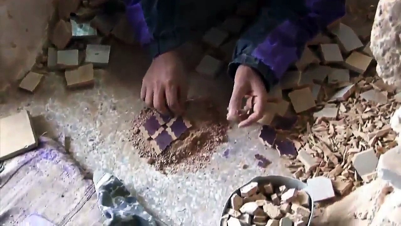 فن صناعة البلاط في فلسطين