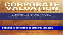 Corporate Valuation for Portfolio Investment: Analyzing Assets, Earnings, Cash Flow, Stock Price,