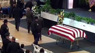Police Funeral in Maryland. Feb. 20, 2016