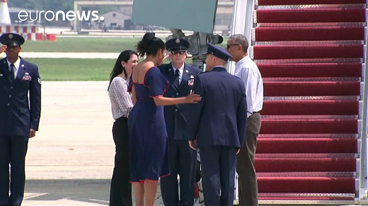 Auch Familie Obama fährt in Urlaub