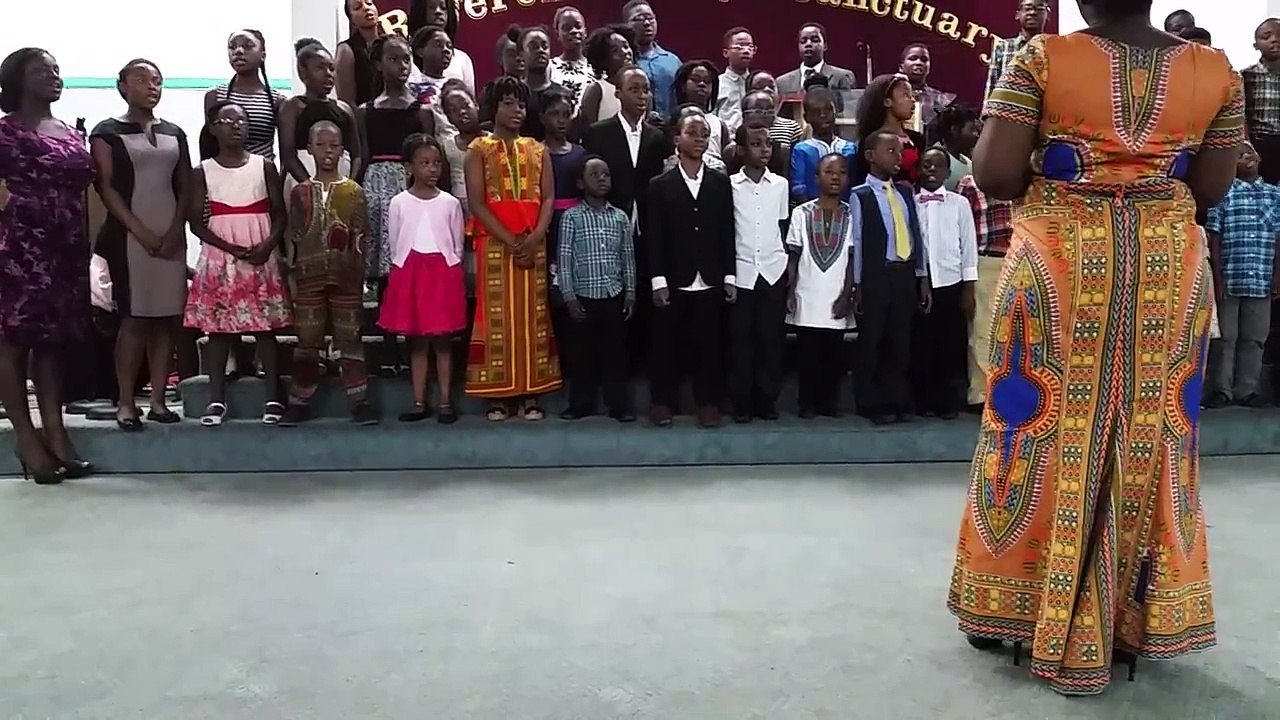 August,6,2016- First Ghana SDA CHILDREN'S CHOIR