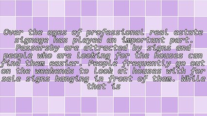 The Power of Real Estate Signs