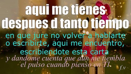 Carta a un ex amor→Rap Romántico