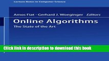 Ebook Online Algorithms: The State of the Art (Lecture Notes in Computer Science) Free Download