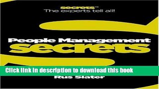 Books Collins Business Secrets - Managing People Full Download