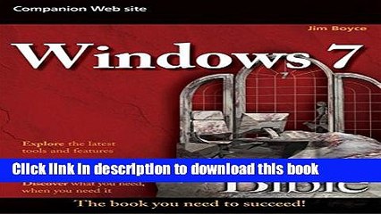 [Read PDF] Windows 7 Bible Download Online