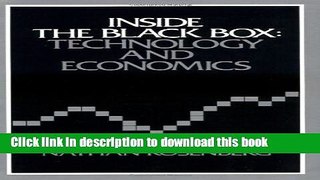 Books Inside the Black Box: Technology and Economics Full Online