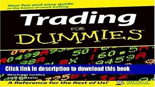 Books Trading For Dummies Free Online