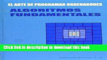 Books Algoritmos fundamentales (Spanish Edition) Full Download