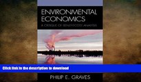 FAVORIT BOOK Environmental Economics: A Critique of Benefit-Cost Analysis READ EBOOK