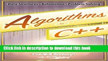 Books Algorithms: C  :  Data Structures, Automation   Problem Solving, w/ Programming   Design