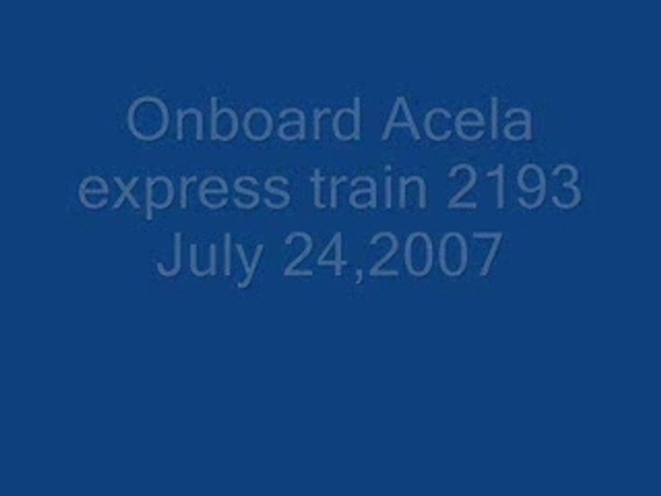 Acela express