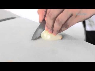 Como picar cebola sem desmontar