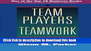 Books Team Players and Teamwork: The New Competitive Business Strategy Full Online