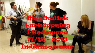 Musikalisk Lucköppning i Hedemora - 17/12 2013