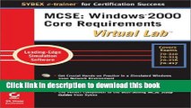 [Popular] Book MCSE Windows 2000 Core Requirements Virtual Lab Free Online
