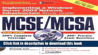 [Popular] E_Books MCSE/MCSA Implementing a Windows Server 2003 Network Infrastructure Study Guide