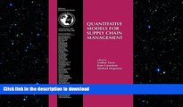 EBOOK ONLINE Quantitative Models for Supply Chain Management (International Series in Operations