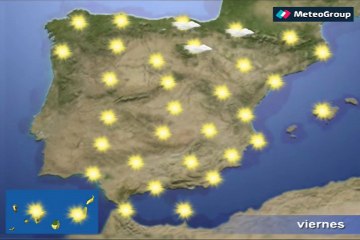 Previsión del tiempo para este viernes 5 de agosto