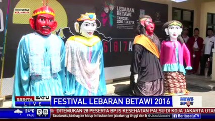 Kemeriahan Festival Lebaran Betawi 2016