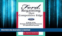 FAVORIT BOOK Ford, Regaining Their Competitive Edge: A Study of the Strategic Management Processes
