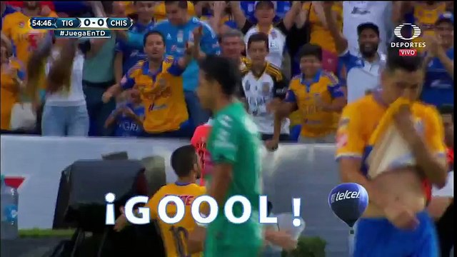 But de Gignac Tigres 1 - 0 Jaguares