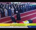 بالفيديو.. بدء صلاة الجنازة على العالم الراحل أحمد زويل بمسجد المشير
