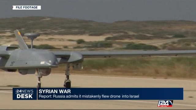 Russia admits it mistakenly flew drone into Israel