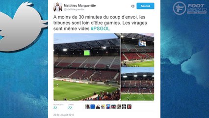 Le trophée des champions moqué sur Twitter
