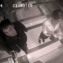 Viral: Sátiro del ascensor captado por cámara recibe su merecido