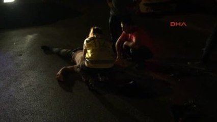 Konya-Otomobil ile Motosiklet Çarpıştı 2 Ağır Yaralı Ek