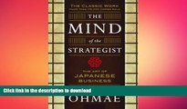 READ THE NEW BOOK The Mind Of The Strategist: The Art of Japanese Business READ EBOOK