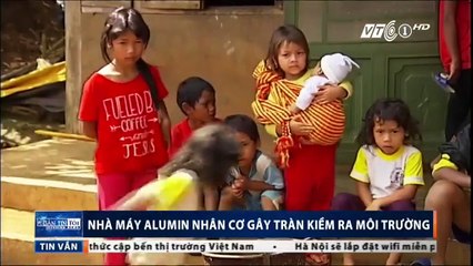 Cận cảnh vị trí xảy ra sự cố nhà máy Alumin nhân cơ, Đắk Nông