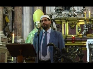 Napoli - Rouen, la Comunità Islamica al Duomo (01.08.16)