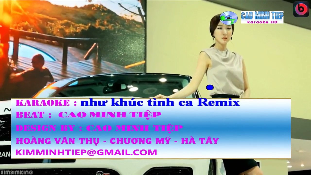 karaoke như khúc tình ca remix phối mới đét