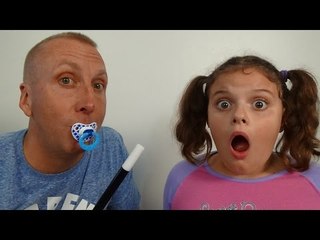 Bad Baby Freak Daddy & Victoria 'Toy Freaks Messy Annabelle' - Funny Video -