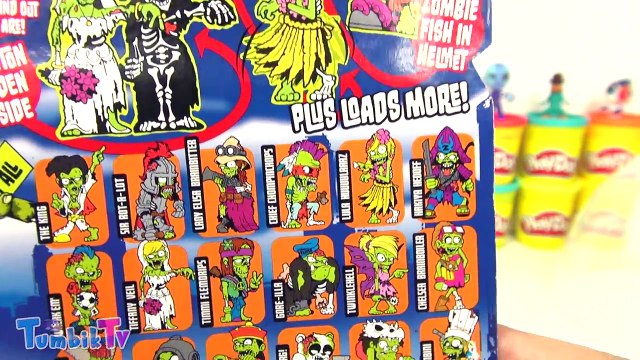 Plants vs Zombies Sürpriz Yumurta Oyun Hamuru - Zombi Oyuncakları Minecraft Anime