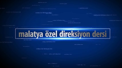 malatya direksiyon dersi tel:05314952012 tarık öz