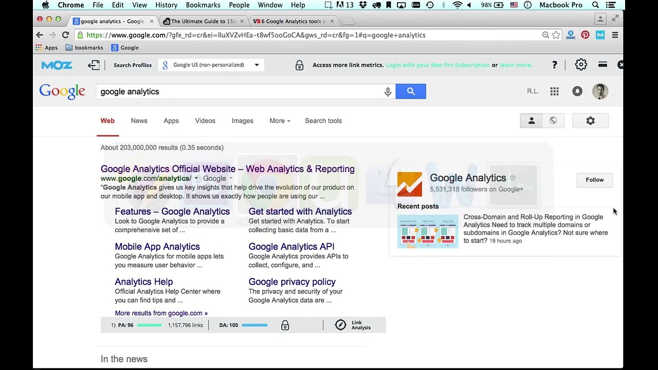 SEO Tutorial for Beginners - 39 - Google Analytics _ SEO Tools (720p_30fps_H264-192kbit_AAC)