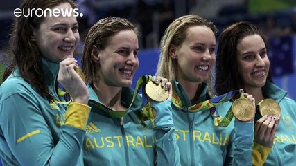 Riói olimpia: az ausztrál váltó nyert a 4x100 méteres női gyorsúszásban