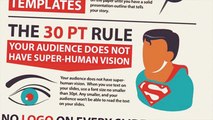 10 Rules To Instantly Improve Your Presentations | Infographic