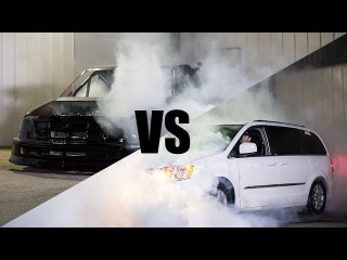 Gas Monkey Garage vs 1320Video BURNOUT CONTEST